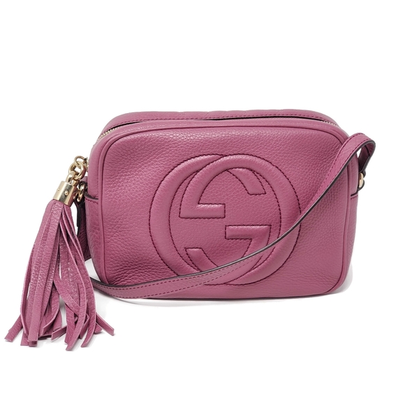 Gucci Handbags - 100% Auth Gucci Soho Disco Leather Crossbody Bag